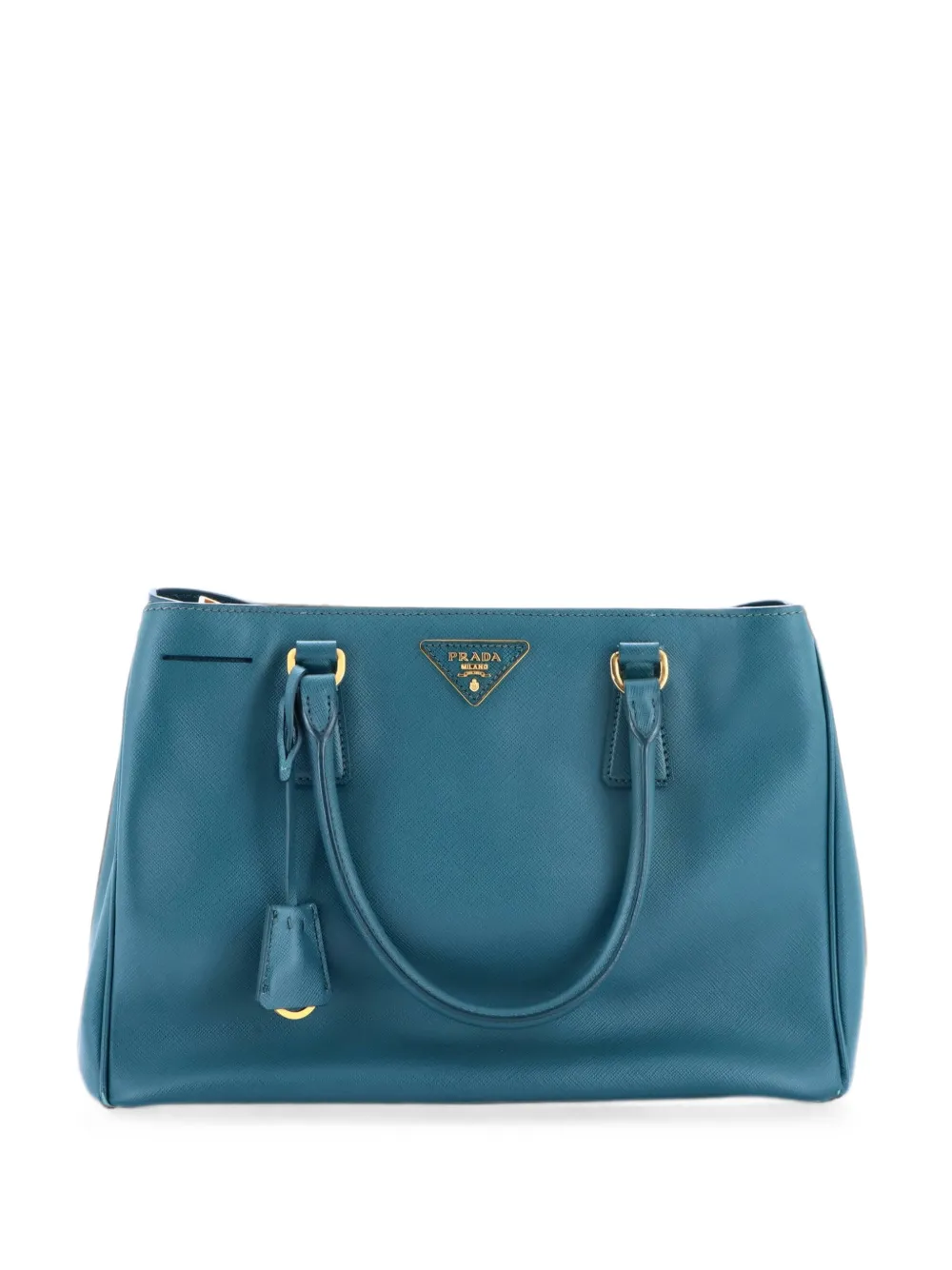 Prada Pre-Owned Gardener's Saffiano Leather Medium tote bag - Blu