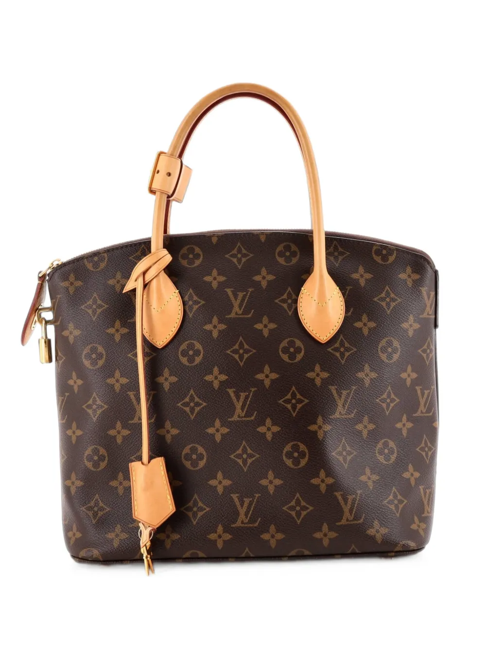 Louis Vuitton Pre-Owned Borsa a tracolla Lockit NM PM in tela con monogramma - Marrone