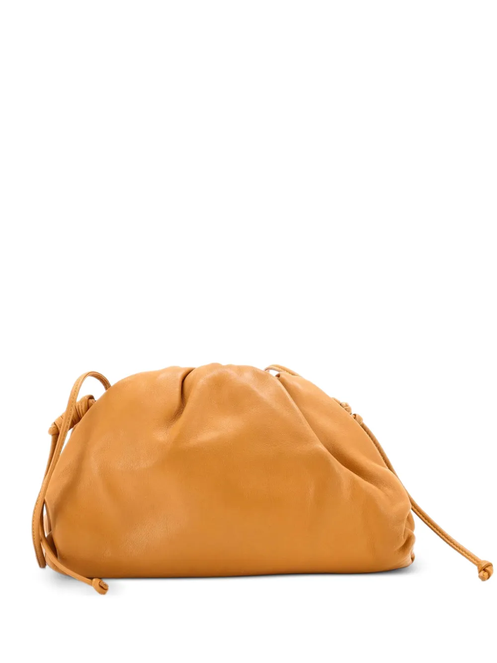 Bottega Veneta Pre-Owned Borsa a tracolla The Pouch mini in pelle - Marrone