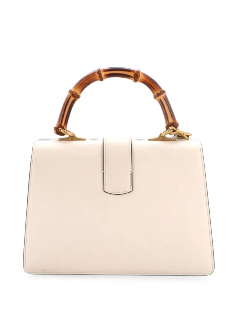 Gucci Pre-Owned Dionysus Bamboo Top Handle Bag Colorblock Leather Medium satchel - Toni neutri
