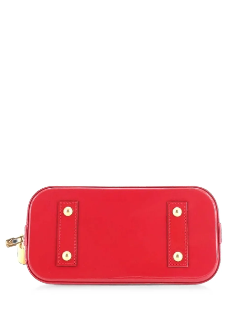 Louis Vuitton Pre-Owned Alma Handbag Monogram Vernis BB shoulder bag - Rot