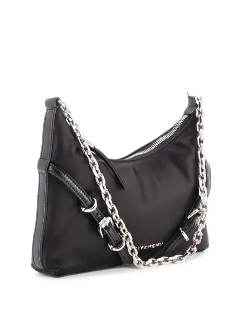 Givenchy Pre-Owned Voyou Party Satin with Leather Mini shoulder bag
