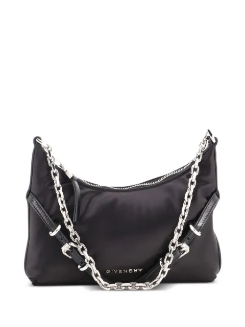 Givenchy Pre-Owned Voyou Party Satin with Leather Mini shoulder bag