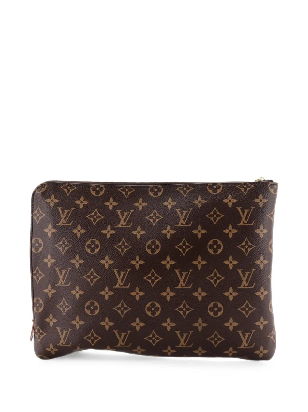 Louis Vuitton Pre-Owned Etui Voyage Pouch Monogram Canvas MM clutch bag - Marrone