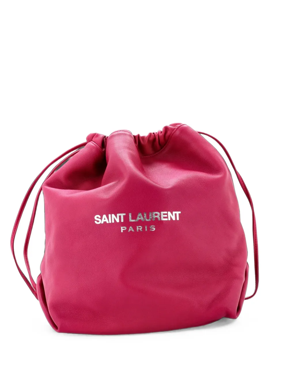 Saint Laurent Pre-Owned Teddy Beuteltasche aus Leder - Rosa