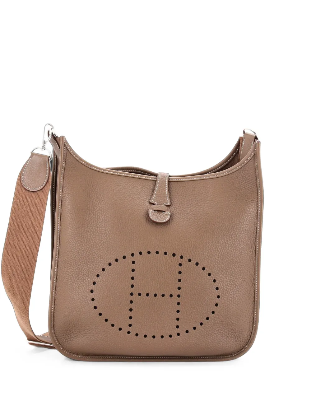 Hermès Pre-Owned Evelyne Bag Gen III Clemence PM Umhängetasche - Grau