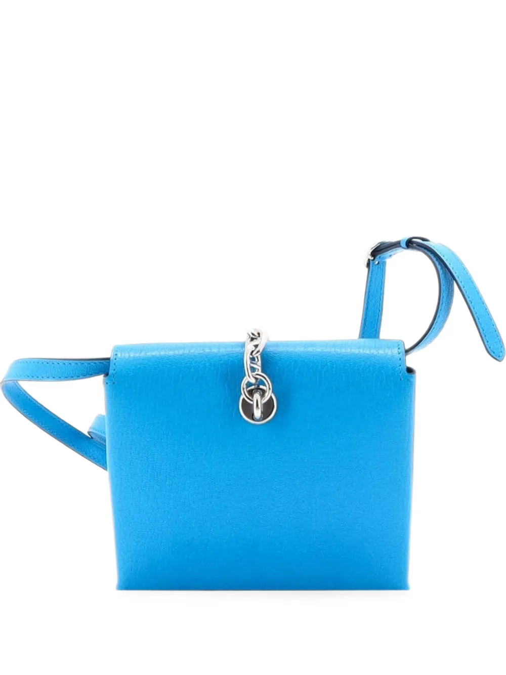 Hermès Pre-Owned Chaine d'Ancre To Go Wallet Chevre Chamkila crossbody bag - Blu