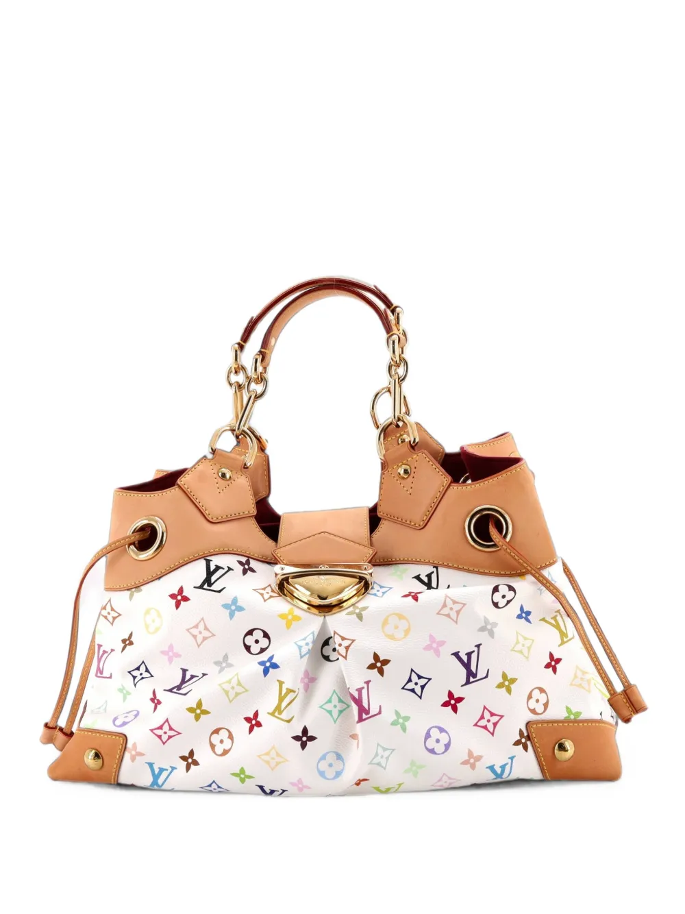 Louis Vuitton Pre-Owned Borsa a tracolla Ursula Monogram Multicolor - Bianco