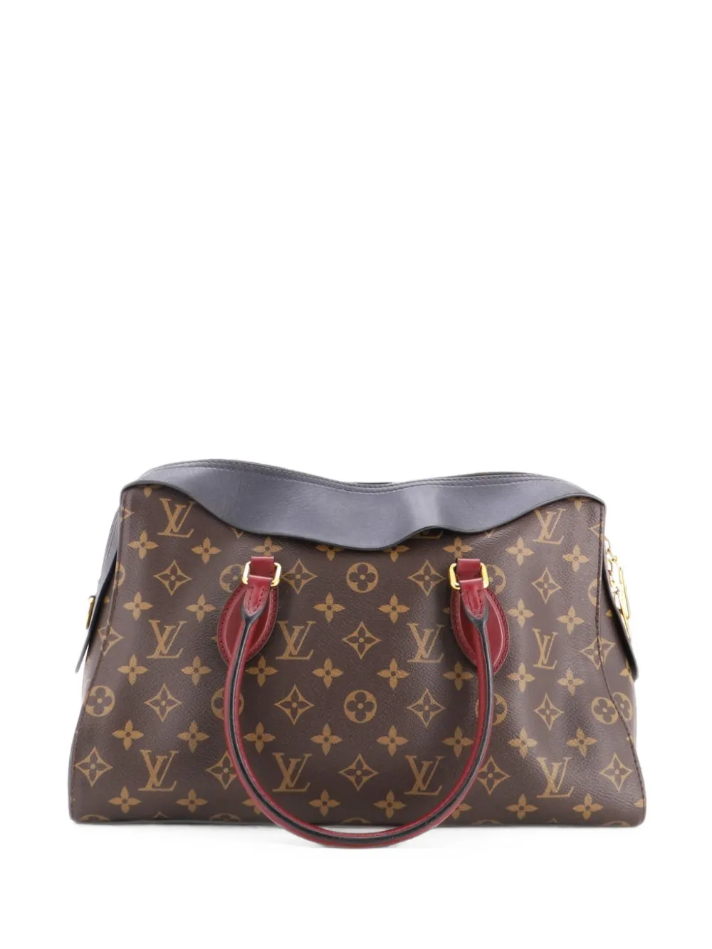 Louis Vuitton Pre-Owned Tuileries Handbag Monogram Canvas with Leather satchel - Blau