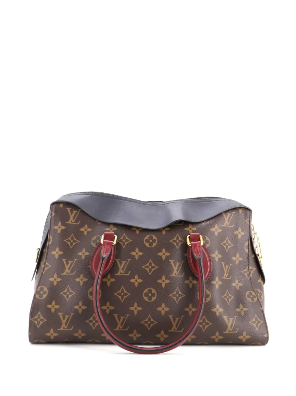 Louis Vuitton Pre-Owned Tuileries Handbag Monogram Canvas with Leather satchel - Blu