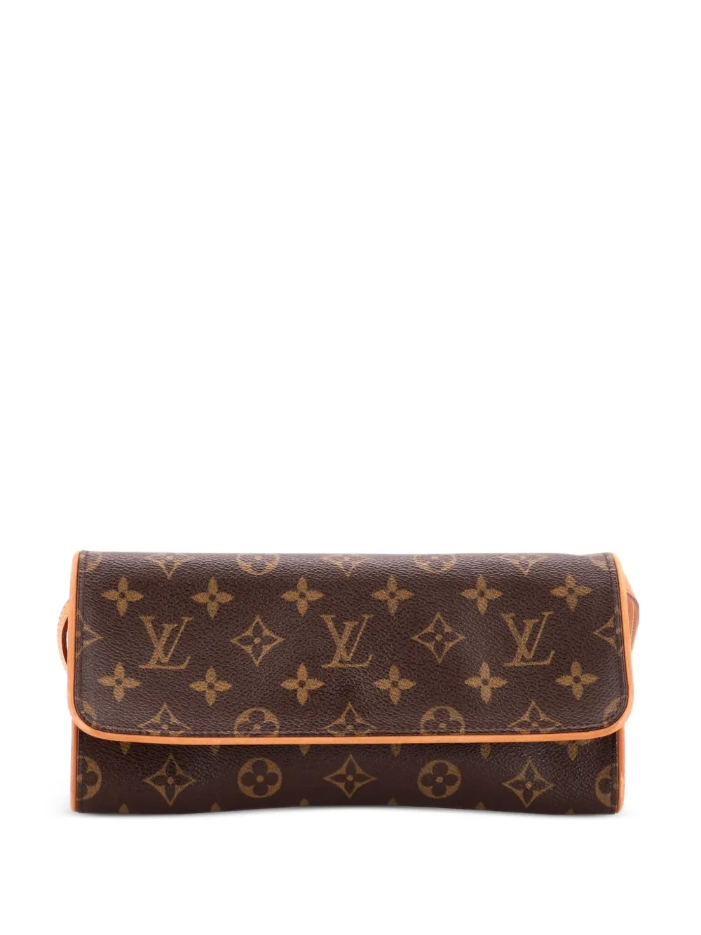 Louis Vuitton Pre-Owned Borsa a mano Twin GM in tela con monogramma e tracolla - Marrone