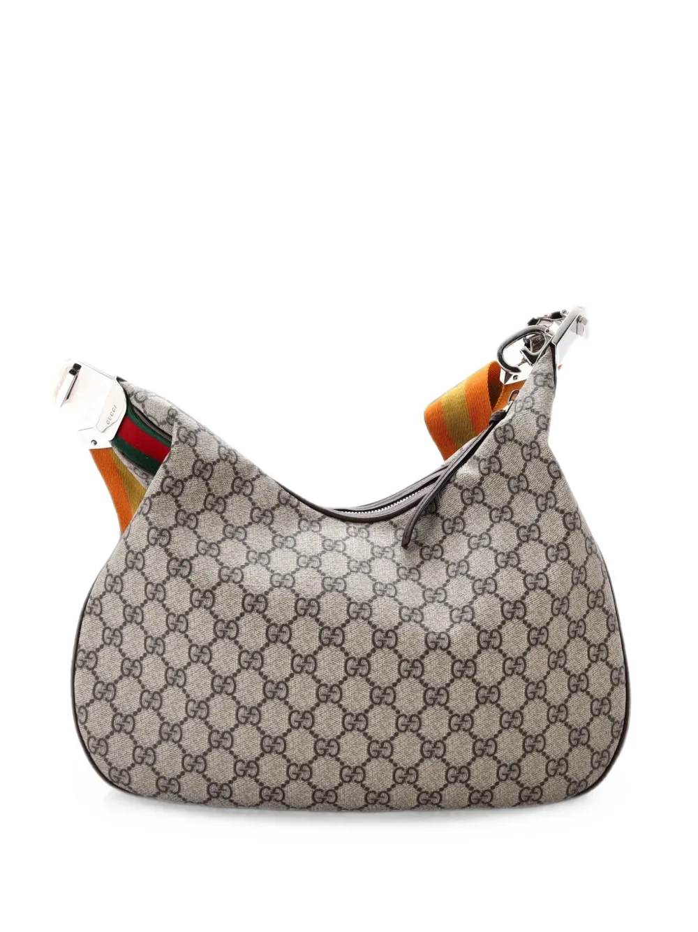 Gucci Pre-Owned Attache Shoulder Bag GG Coated Canvas Medium hobo bag - Marrone