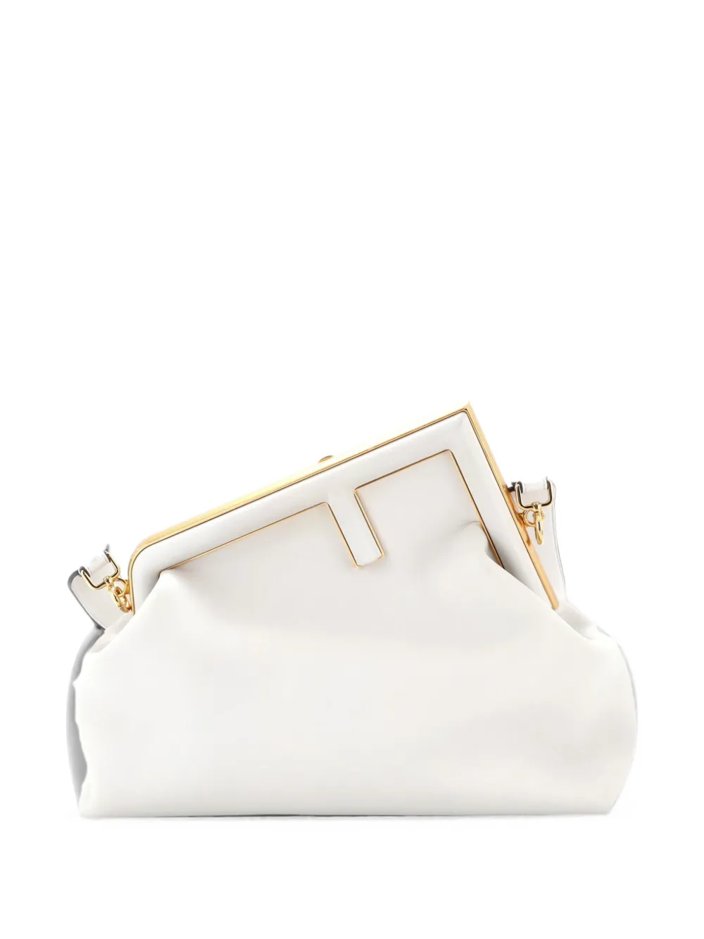 Fendi Pre-Owned First Bag Leather Medium clutch bag - Weiß