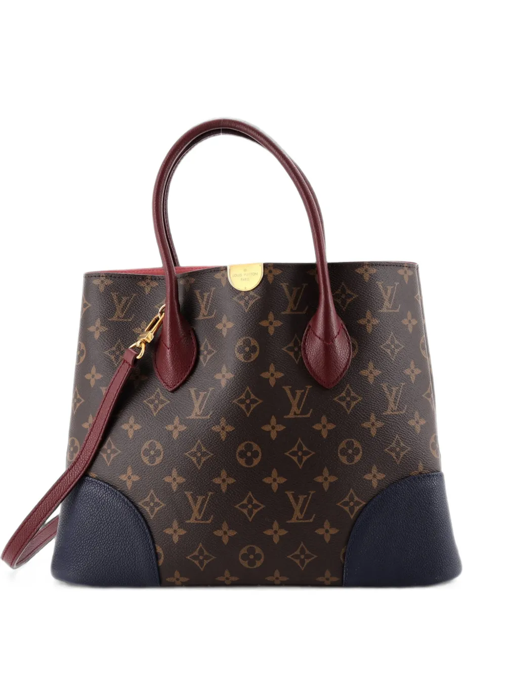 Louis Vuitton Pre-Owned Flandrin Tote Bag aus Canvas und Leder - Blau