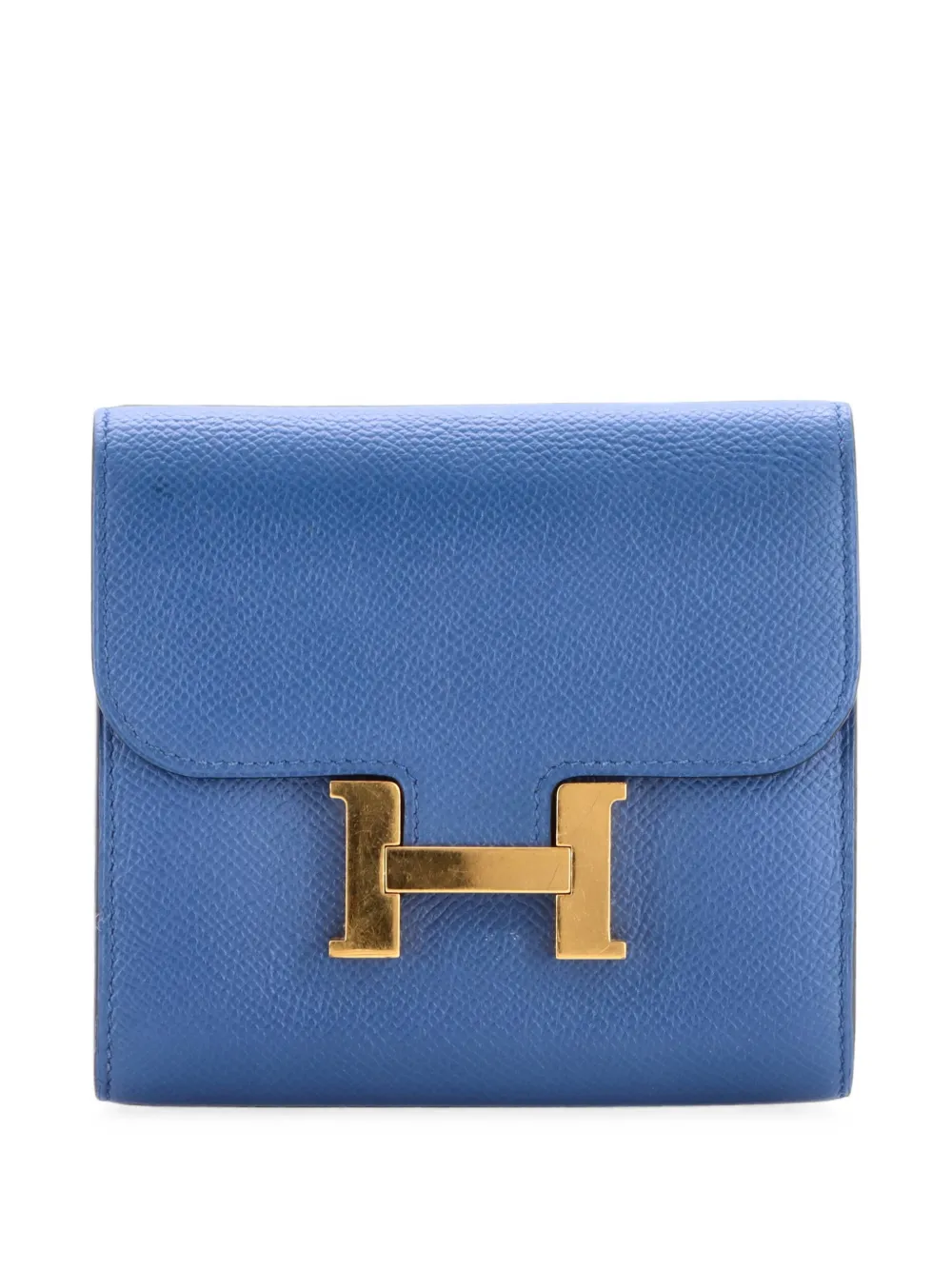 Hermès Pre-Owned Constance Wallet Epsom Compact small wallets - Blau