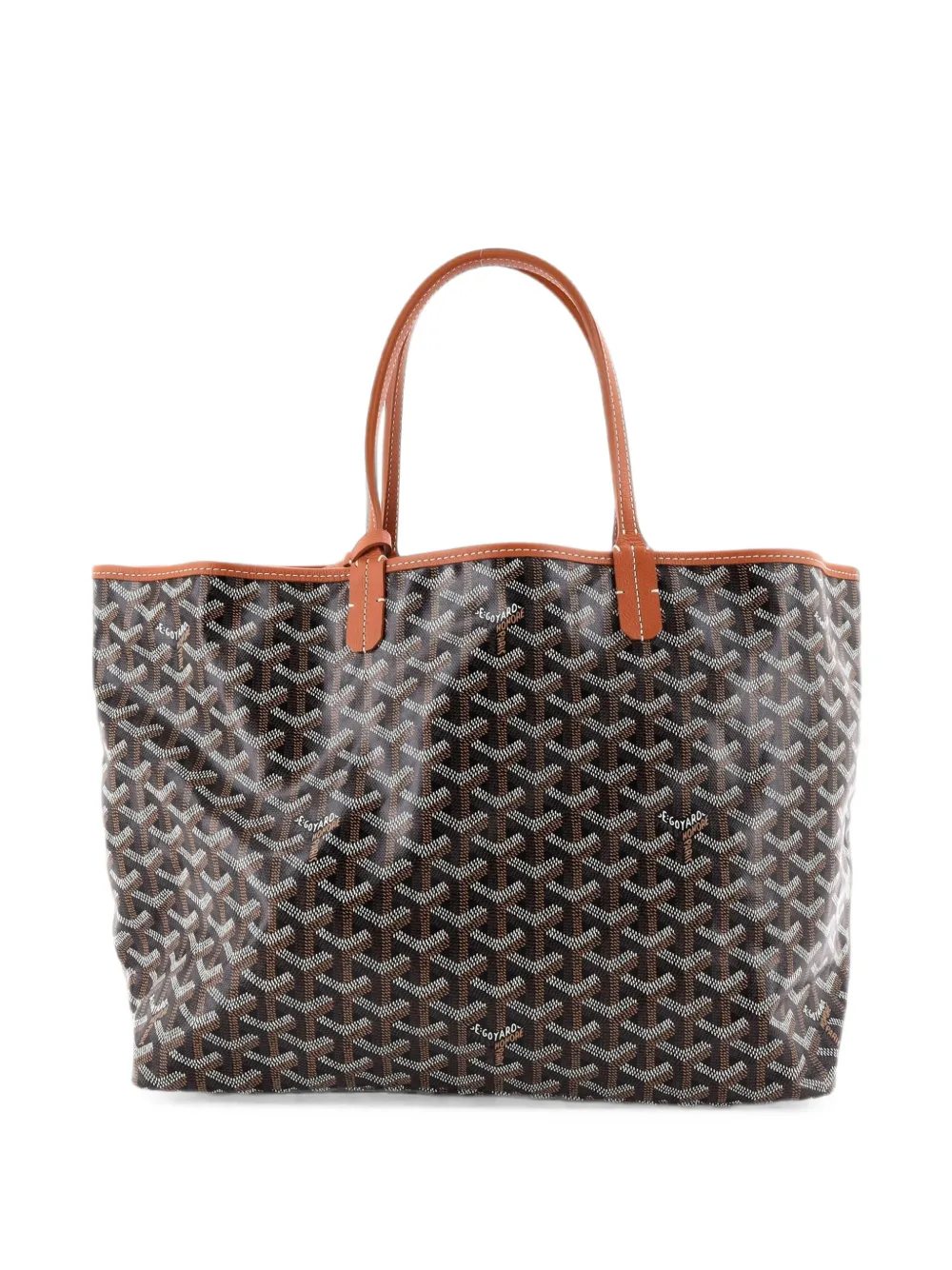 Goyard Pre-Owned Saint Louis PM Tote Bag aus beschichtetem Canvas - Braun