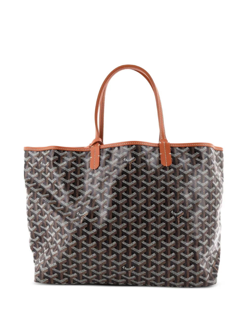 Goyard Pre-Owned sac cabas Saint Louis en toile enduite PM - Marron Goyard Pre-Owned sac cabas Saint Louis en toile enduite PM - Marron