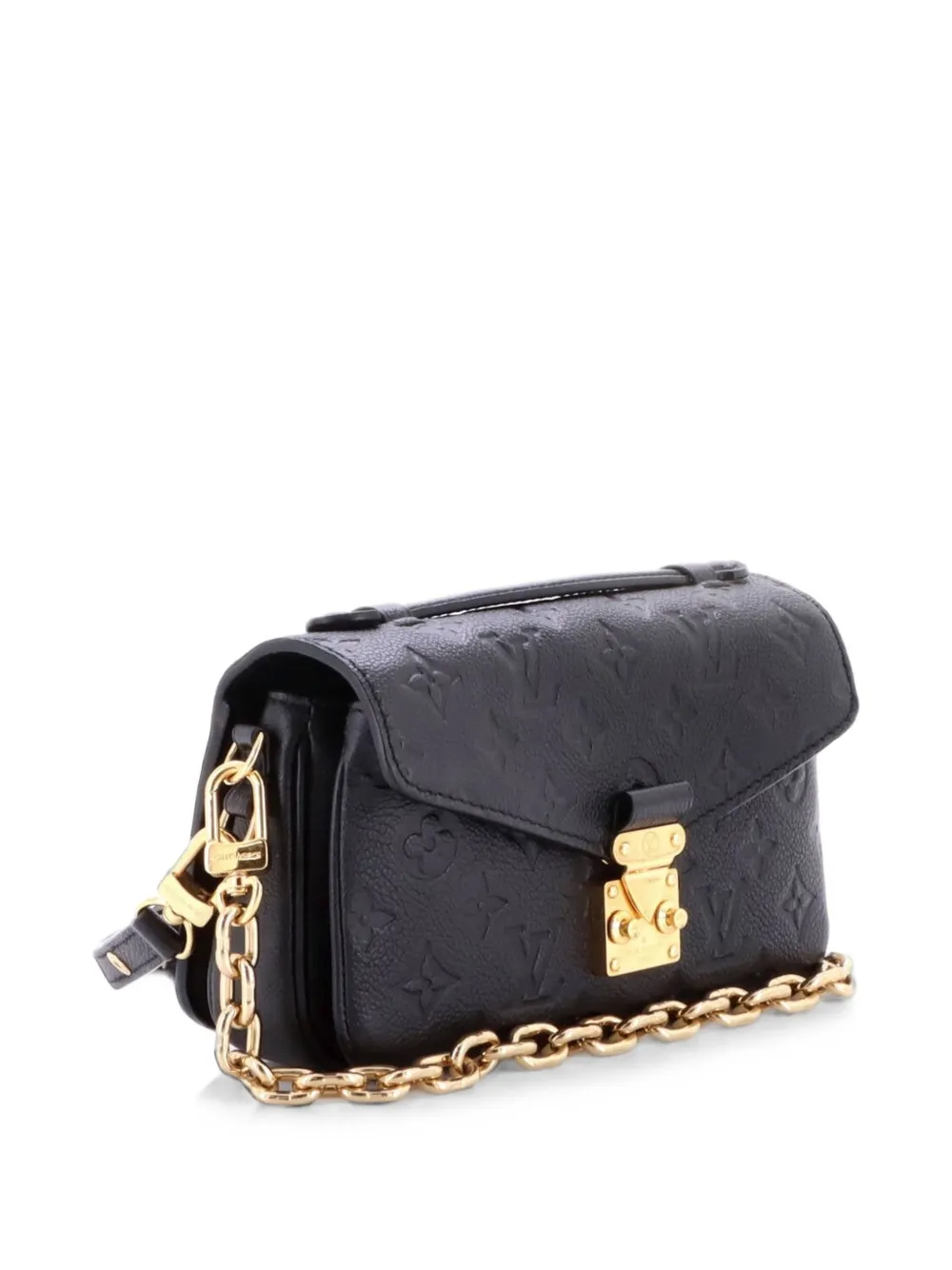 Louis Vuitton Pre-Owned Pochette Metis Monogram Empreinte Leather East West crossbody bag - Nero