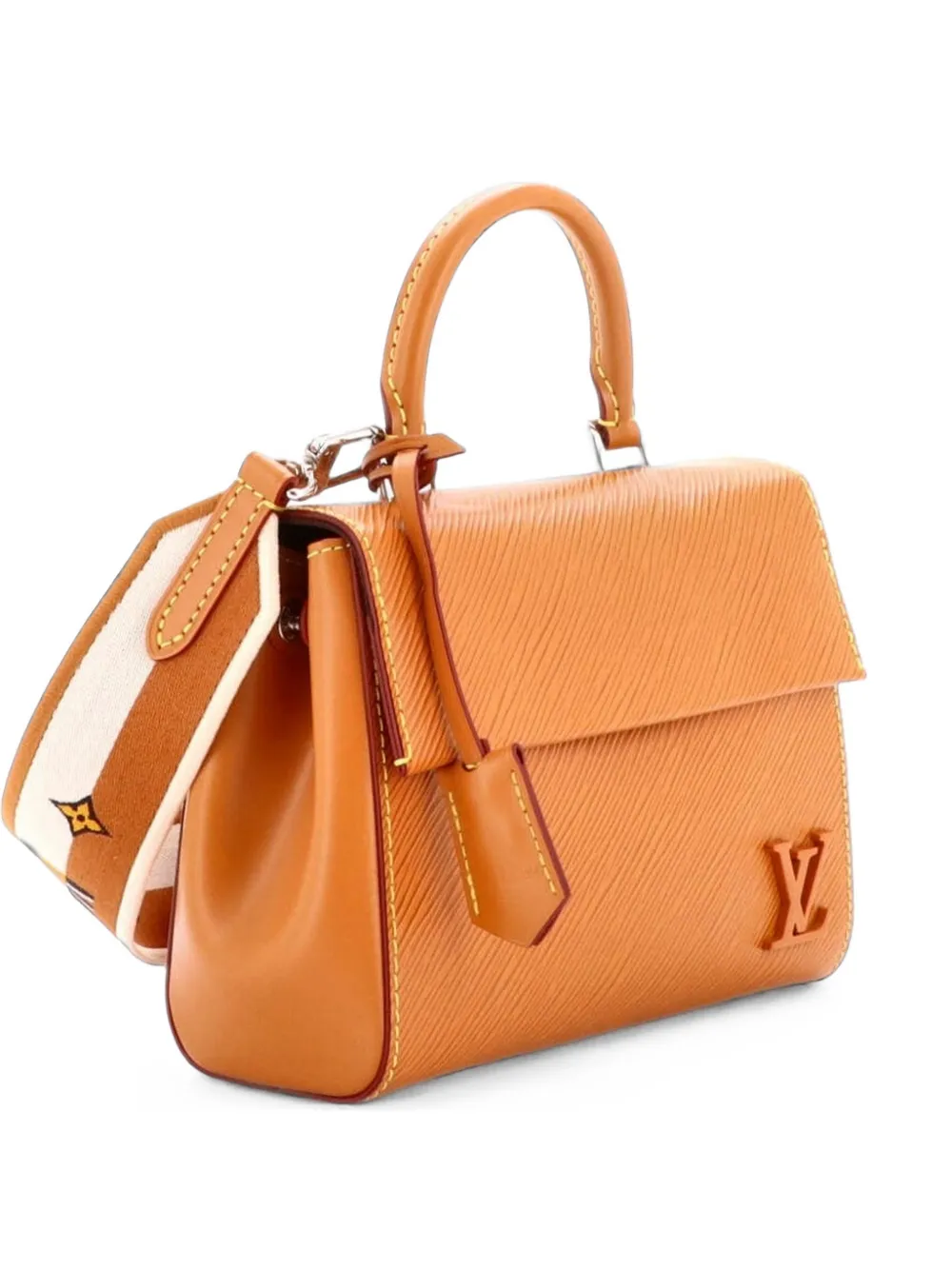 Louis Vuitton Pre-Owned Cluny Top Handle Bag Epi Leather Mini satchel - Braun