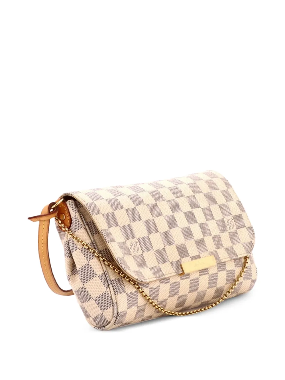 Louis Vuitton Pre-Owned Favorite Handbag Damier MM crossbody bag - Bianco