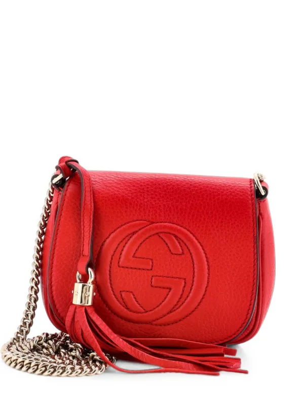 Gucci Pre-Owned ソーホーチェーン レザー スモール ショルダーバッグ
