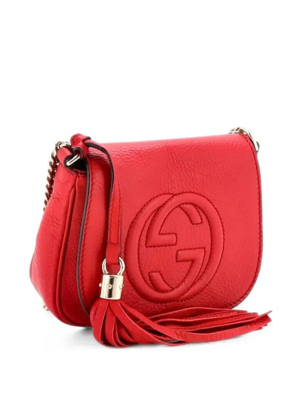 Gucci Pre-Owned ソーホーチェーン レザー スモール ショルダーバッグ