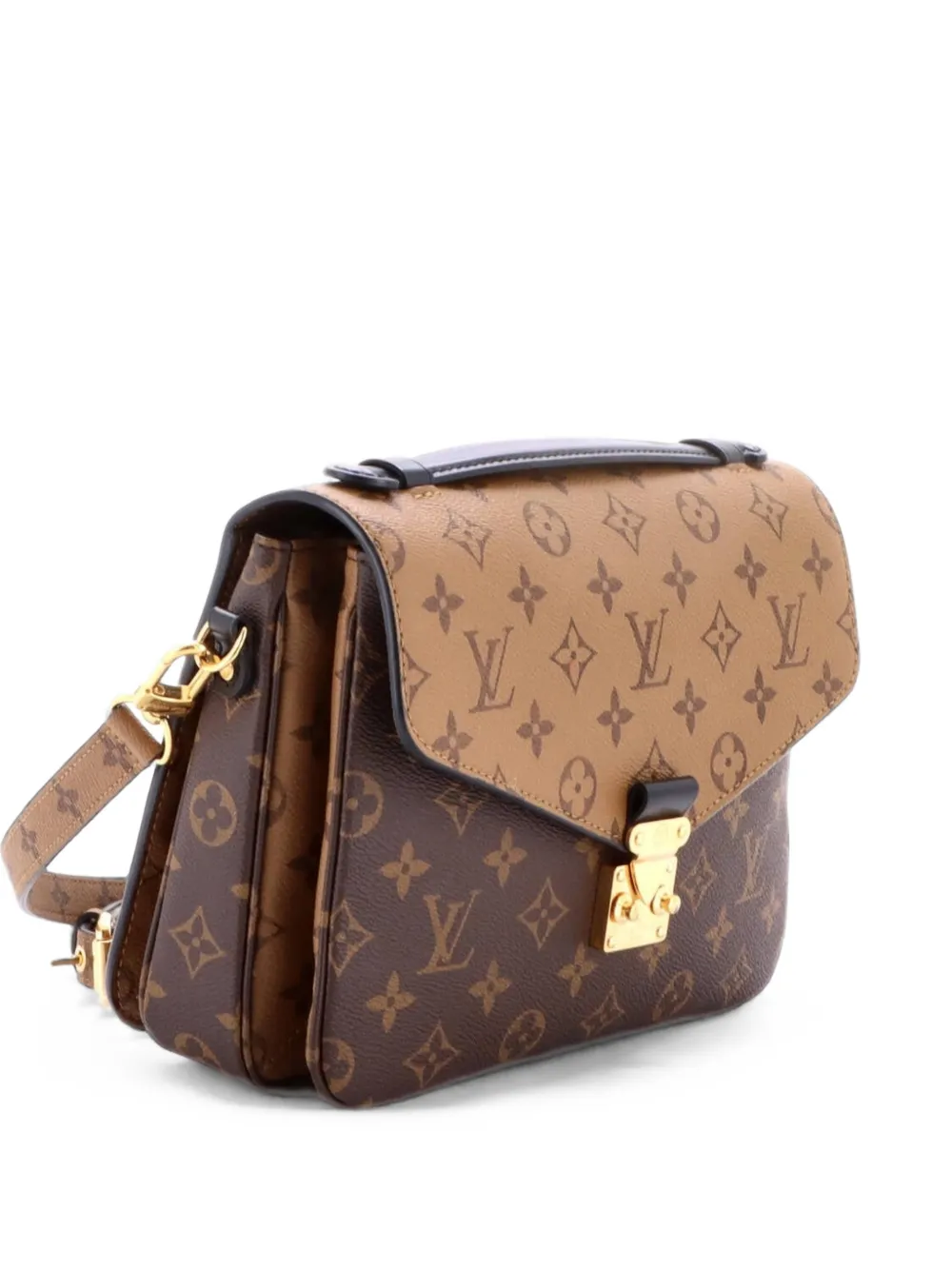 Louis Vuitton Pre-Owned Pochette Metis Reverse Monogram Canvas crossbody bag - Marrone