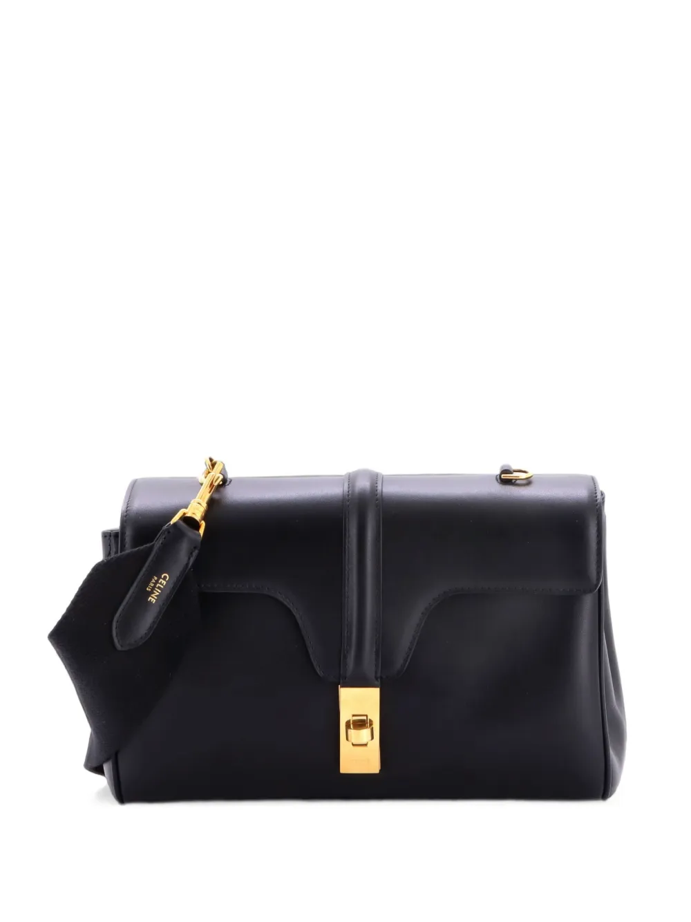 Celine Pre-Owned Borsa a spalla Teen Soft 16 in pelle di vitello liscia - Nero