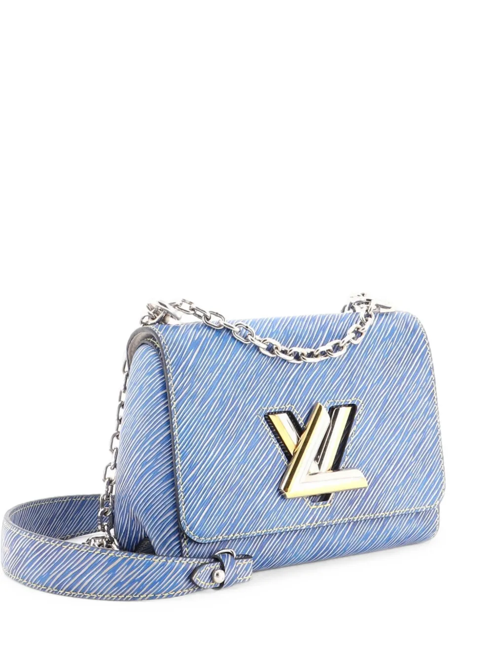 Louis Vuitton Pre-Owned Twist Handbag Epi Leather PM crossbody bag - Blau