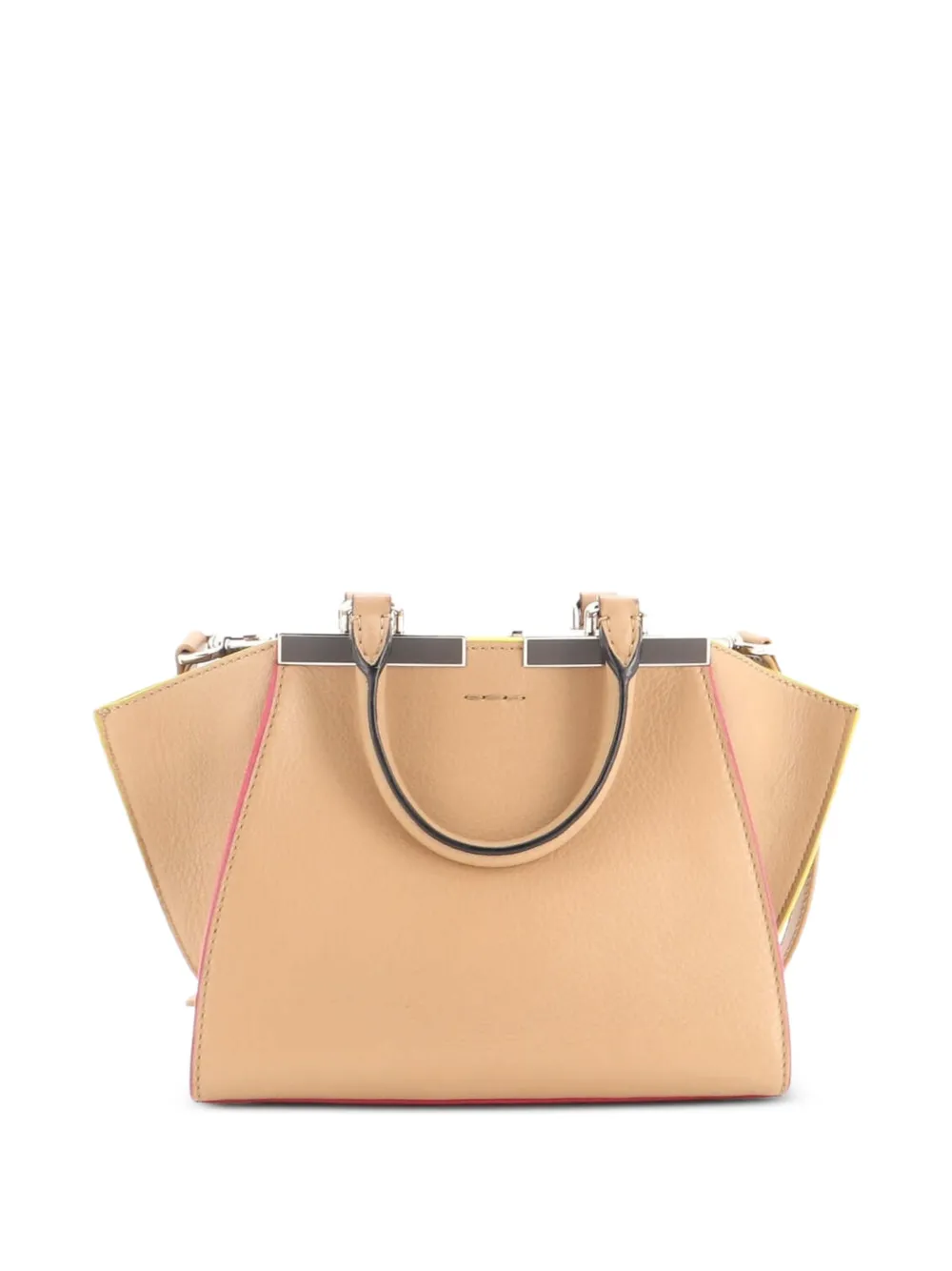 Fendi Pre-Owned 3Jours Bag Leather Mini crossbody bag - Marrone