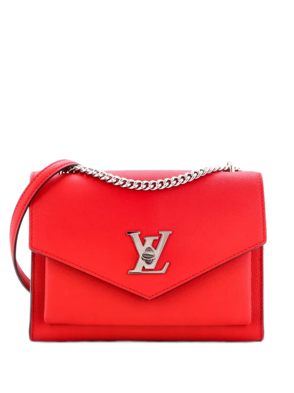 Louis Vuitton Pre-Owned Mylockme Handbag Leather BB crossbody bag - Rot