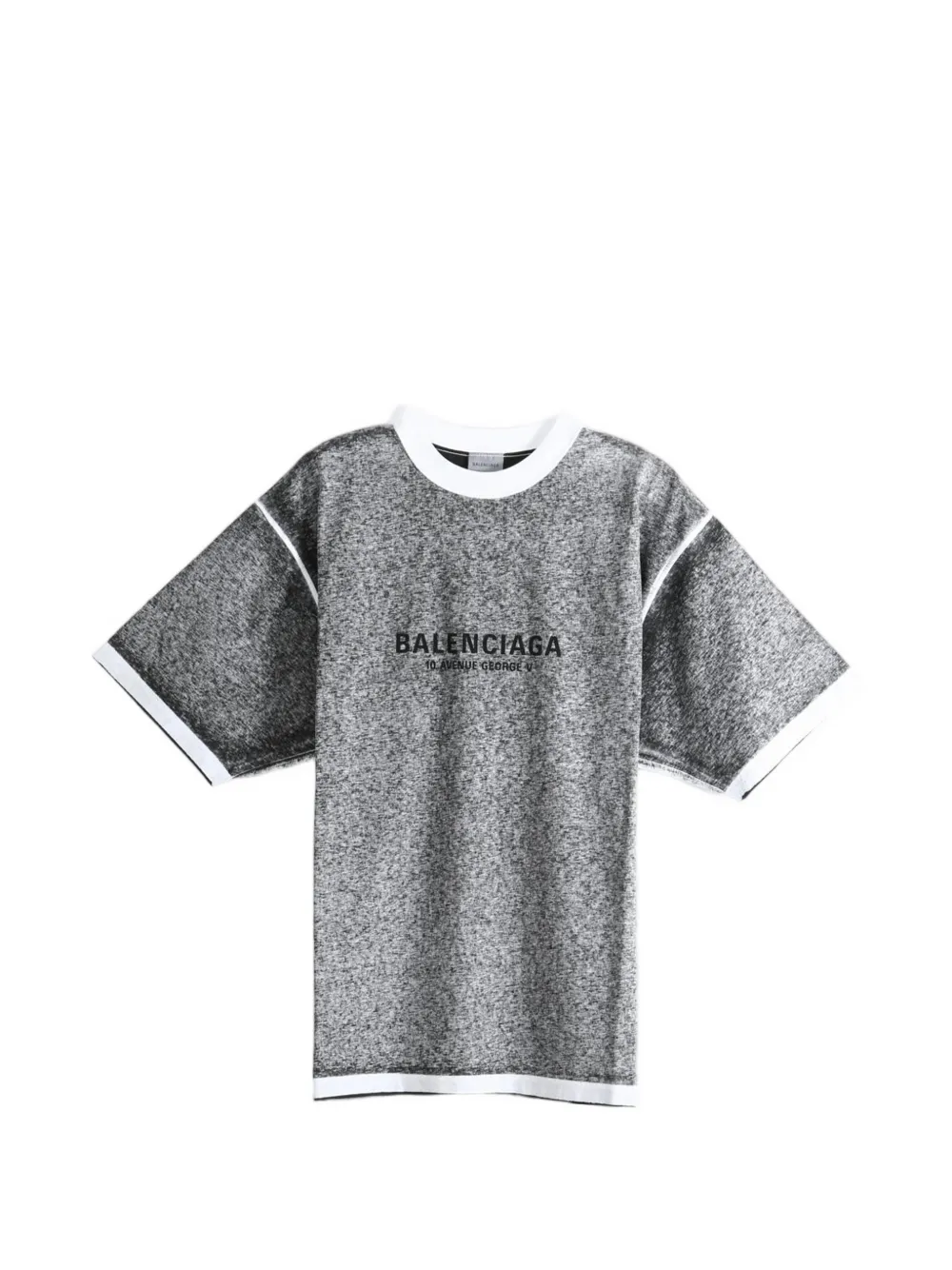 Balenciaga logo-print T-shirt - Grigio