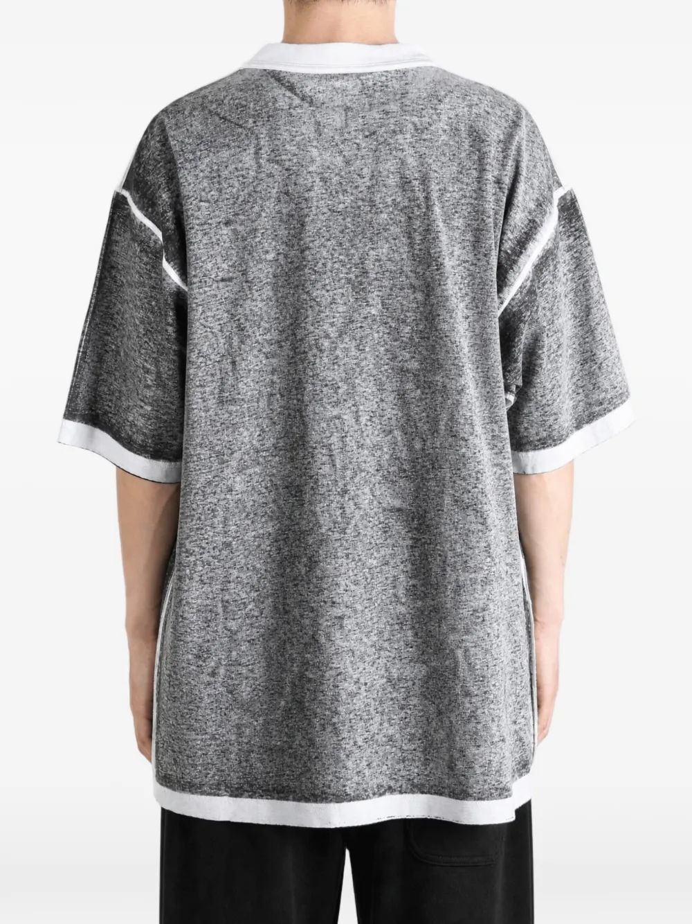 Balenciaga T-shirt met logoprint Grijs