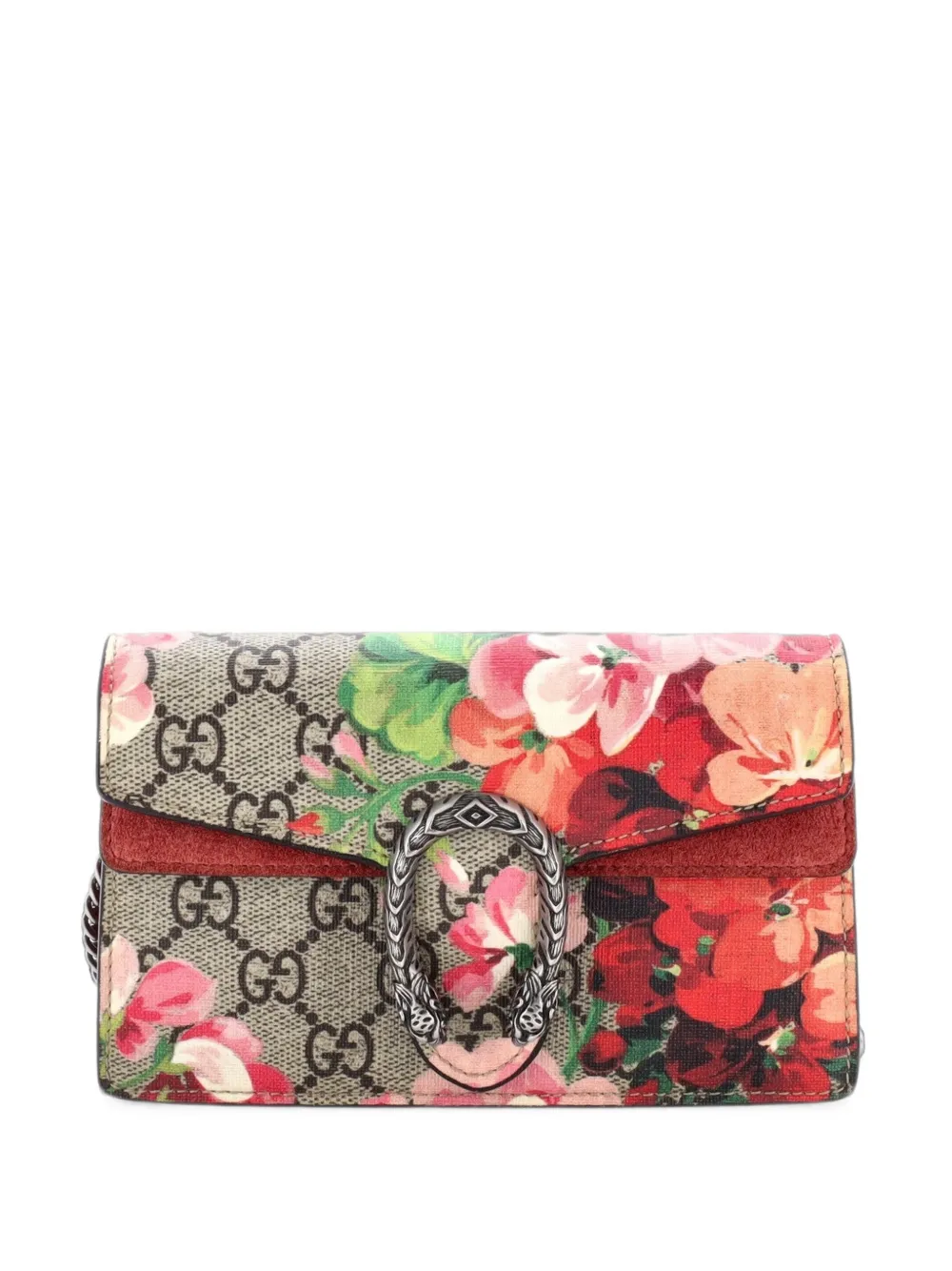 Gucci Pre-Owned Supper mini Dionysus Umhängetasche aus beschichtetem GG-Canvas - Mehrfarbig
