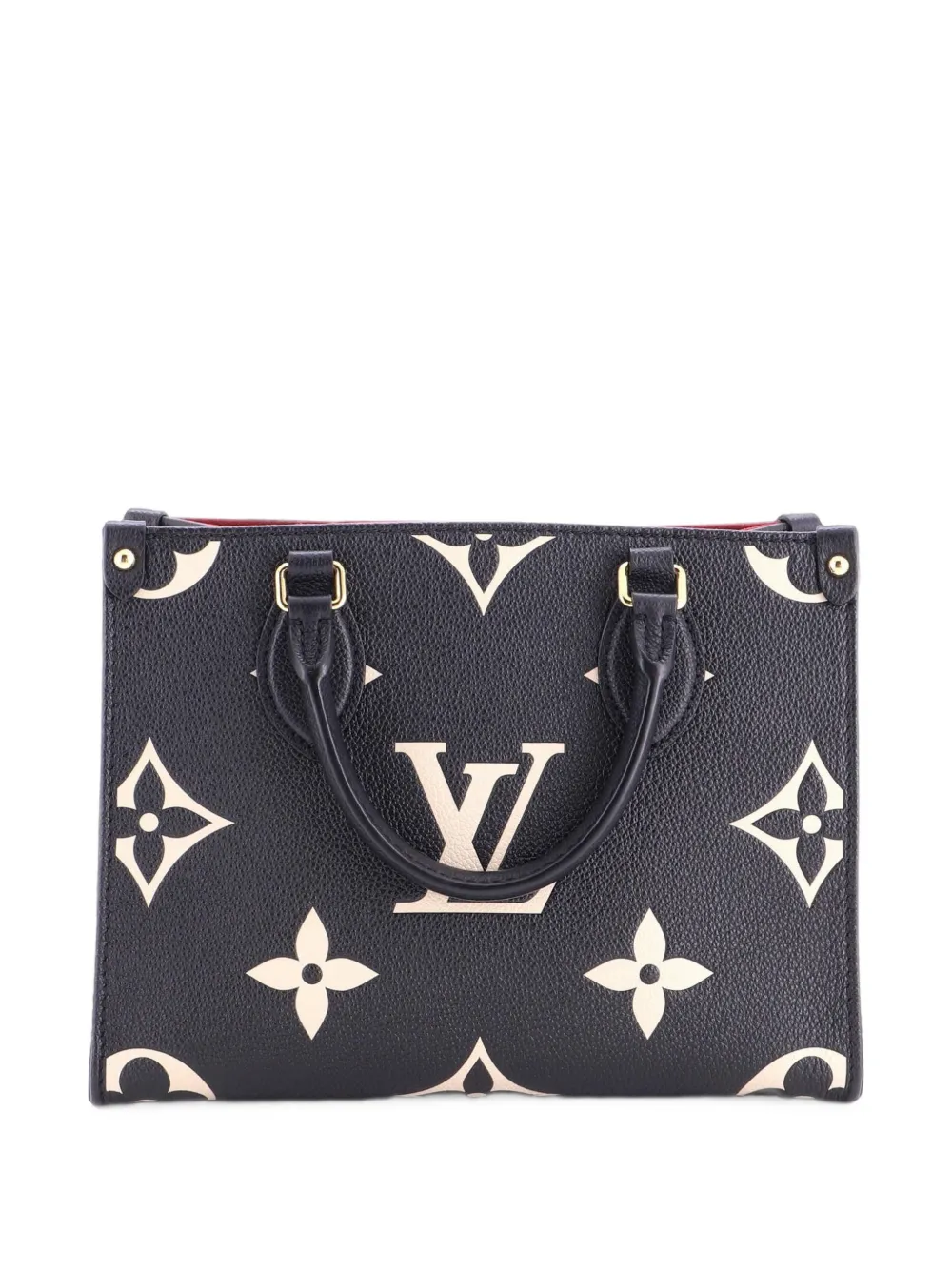 Louis Vuitton Pre-Owned OnTheGo Bicolor Monogram Empreinte Giant PM tote bag - Nero