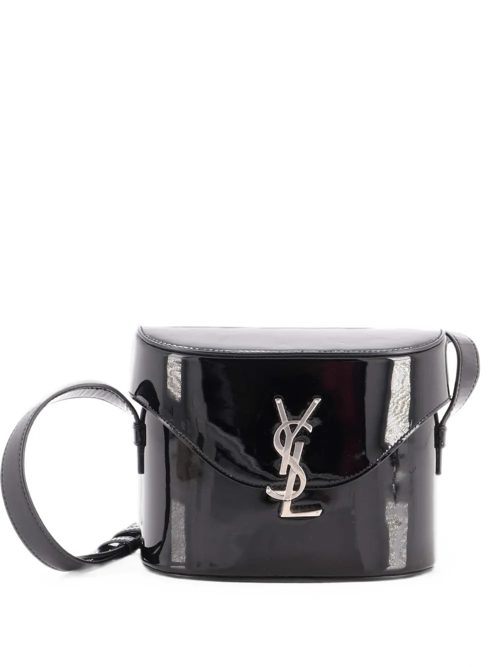 Saint Laurent Pre-Owned June Box Bag Patent shoulder bag - Schwarz