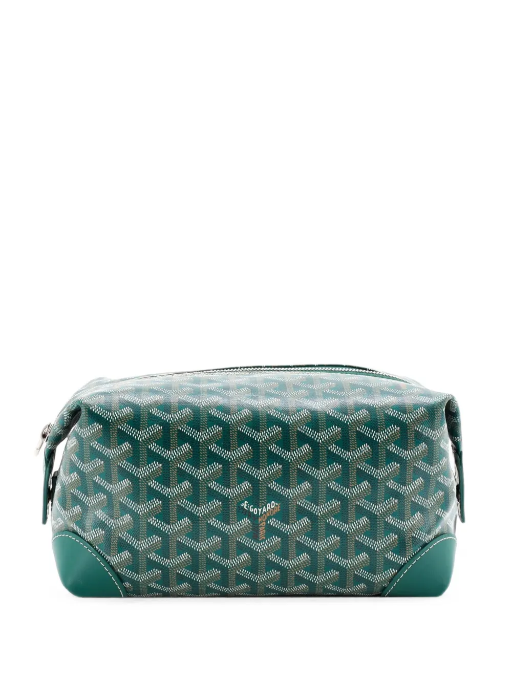 Goyard Pre-Owned Boeing Trousse de Toilette Pouch Coated Canvas 25 clutch bag - Grün