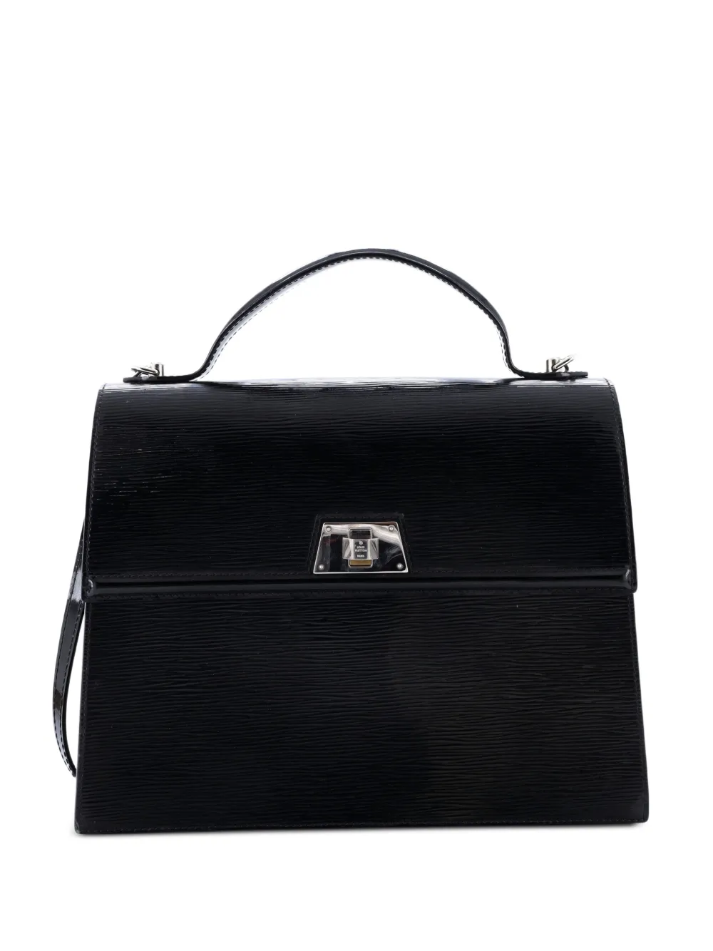 Louis Vuitton Pre-Owned Sevigne Handbag Electric Epi Leather GM satchel - Nero