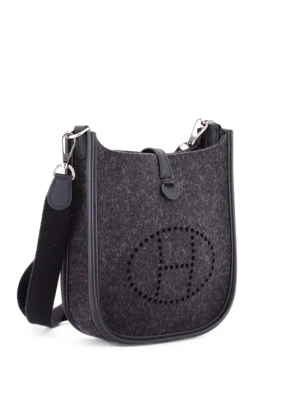 Hermès Pre-Owned Evelyne Bag Gen III Felt TPM crossbody bag - Grigio