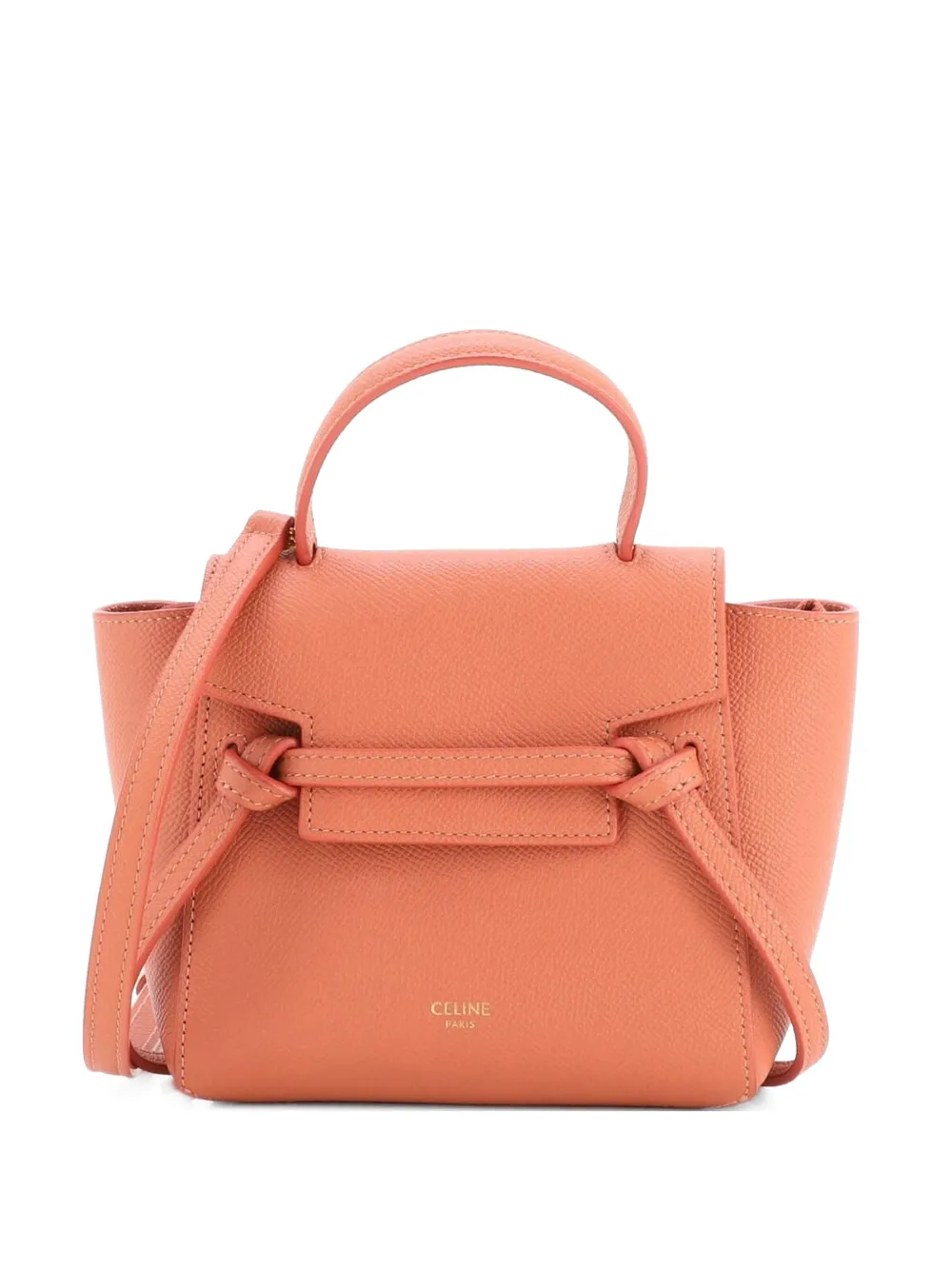 Celine Pre-Owned Belt Bag Textured Leather Pico shoulder bag - Rosa