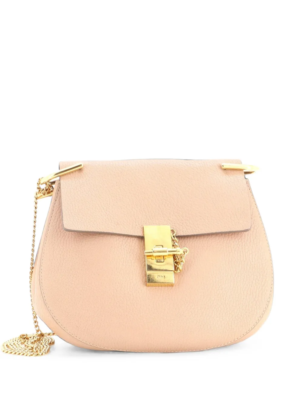 Chloé Pre-Owned Drew Leather Small crossbody bag - Toni neutri