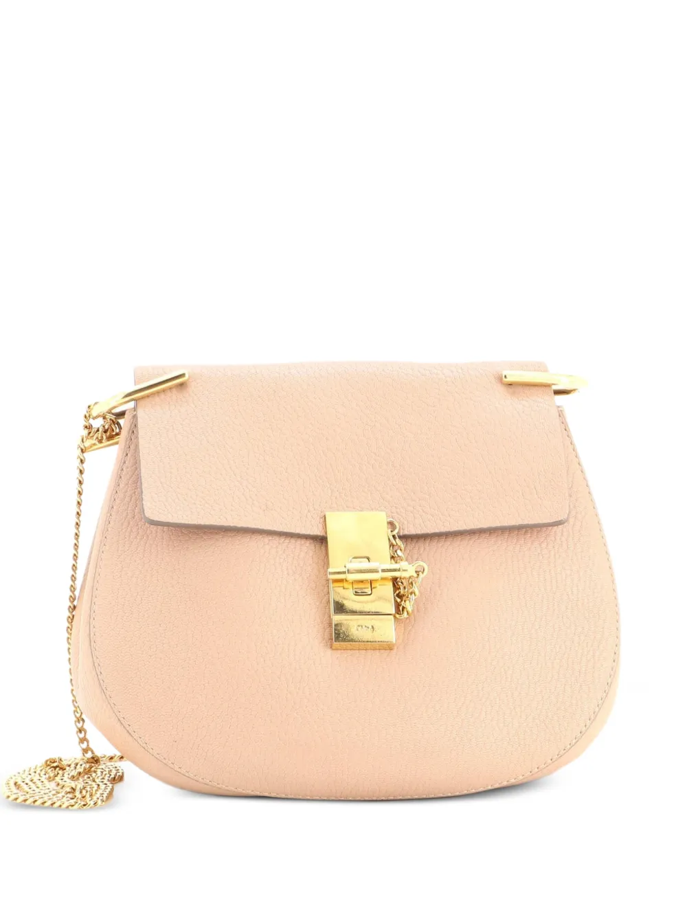 Chloé Pre-Owned Drew Leather Small crossbody bag - Toni neutri