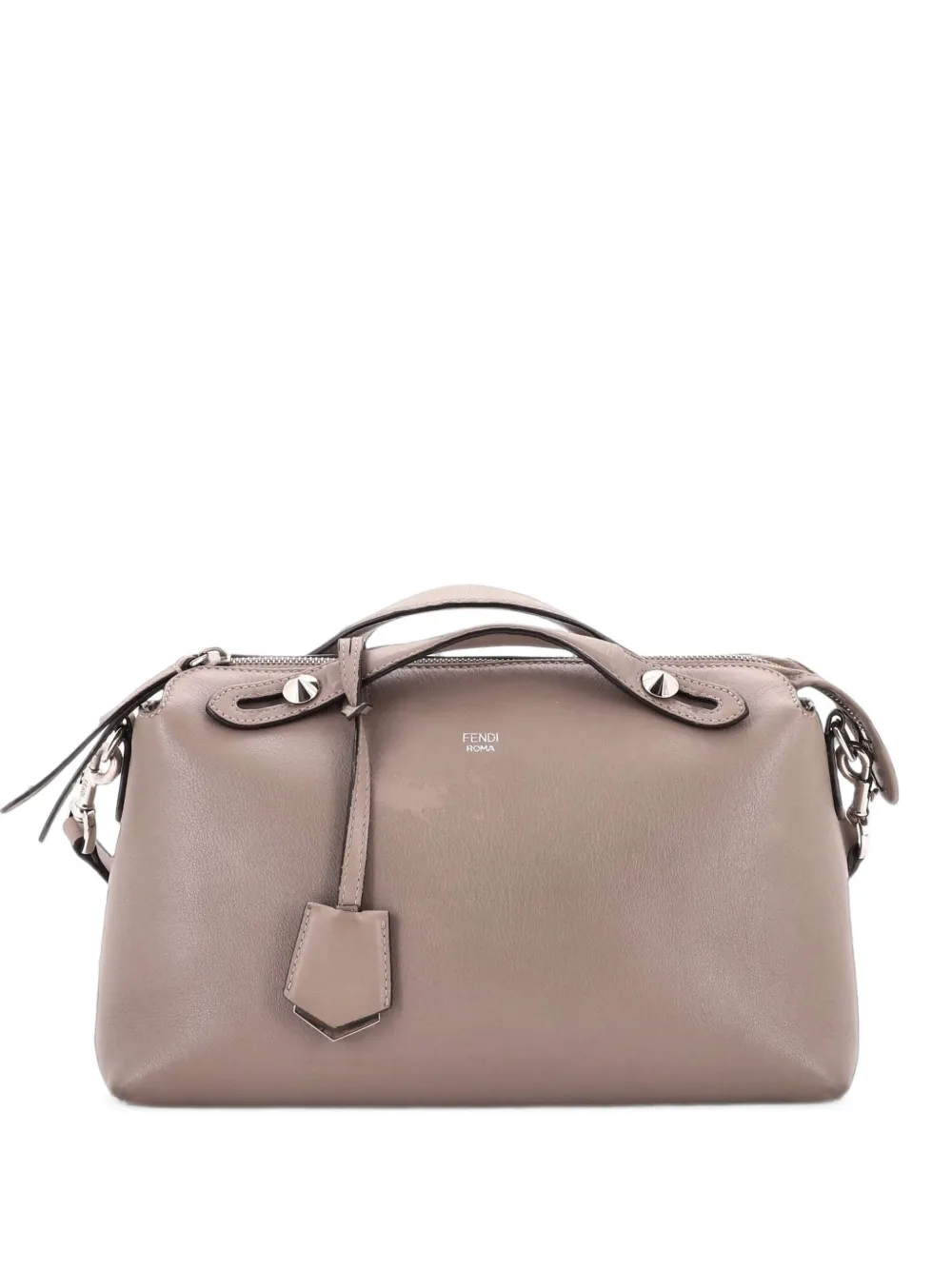 Fendi Pre-Owned Mittelgroße By the Way Satchel-Tasche - Nude