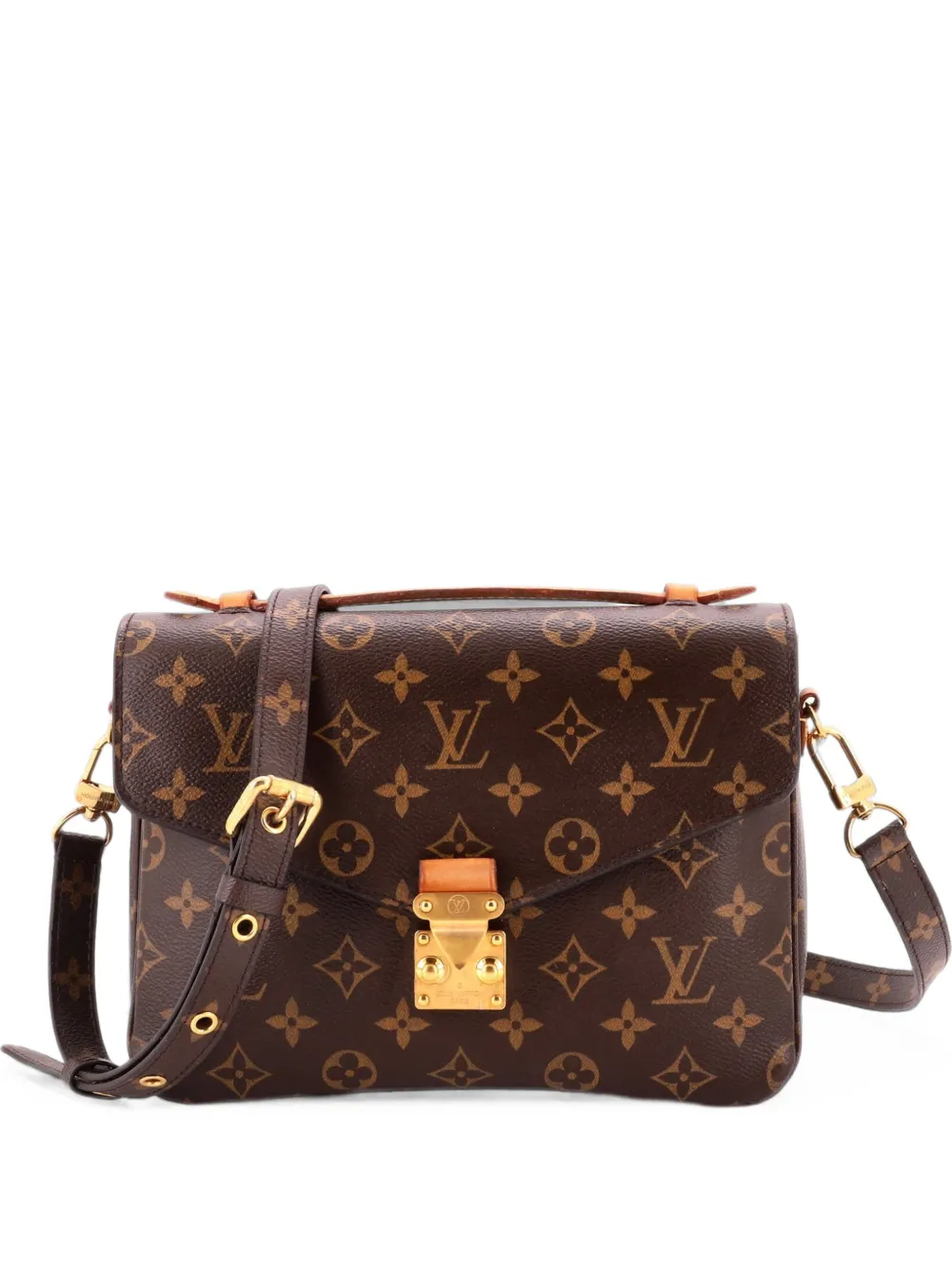 Louis Vuitton Pre-Owned Pochette Metis Monogram Canvas crossbody bag - Marrone