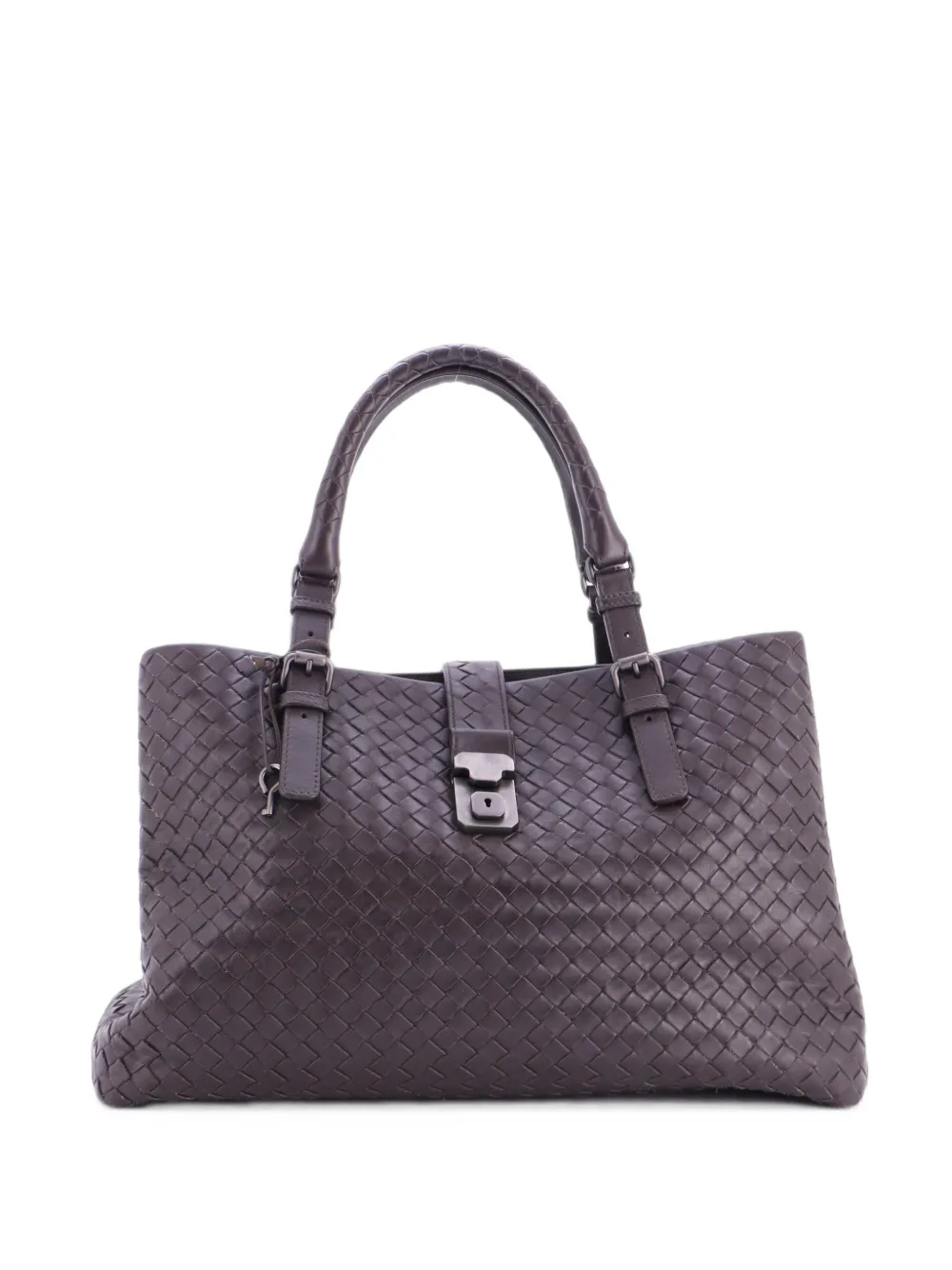 Bottega Veneta Pre-Owned Roma Bag Intrecciato Nappa Medium tote bag - Marrone