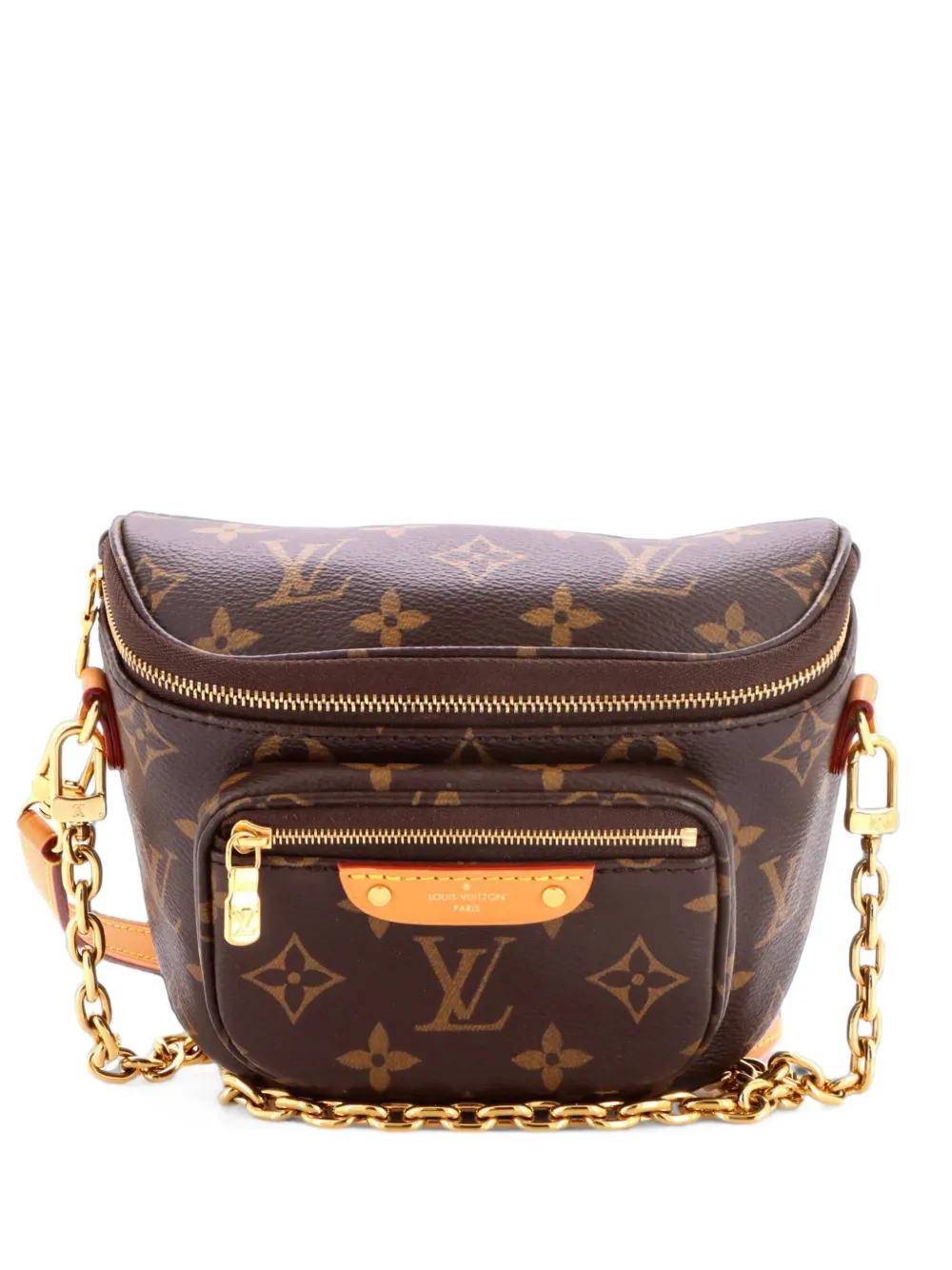 Louis Vuitton Pre-Owned Mini Bum Bag Monogram Canvas-Gürteltasche - Braun