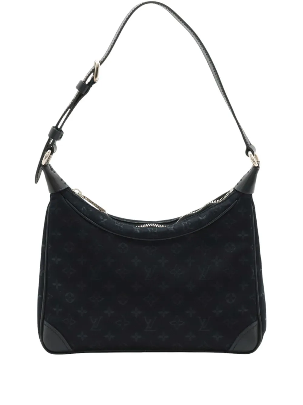 Louis Vuitton Pre-Owned 2001 Monogram Mini Satin Boulogne shoulder bag - Nero