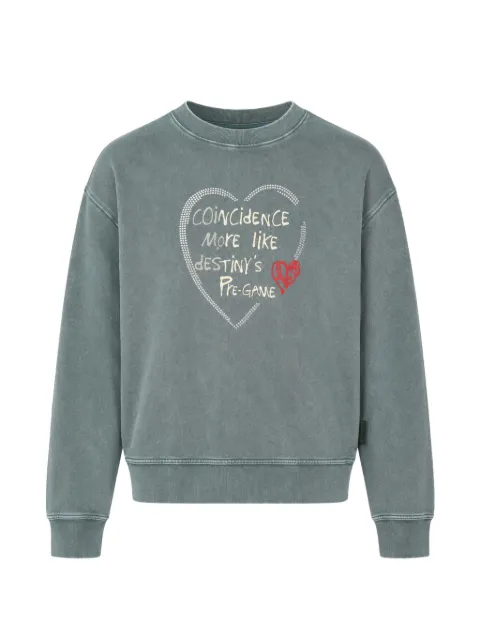 Andersson Bell heart-graphic sweatshirt