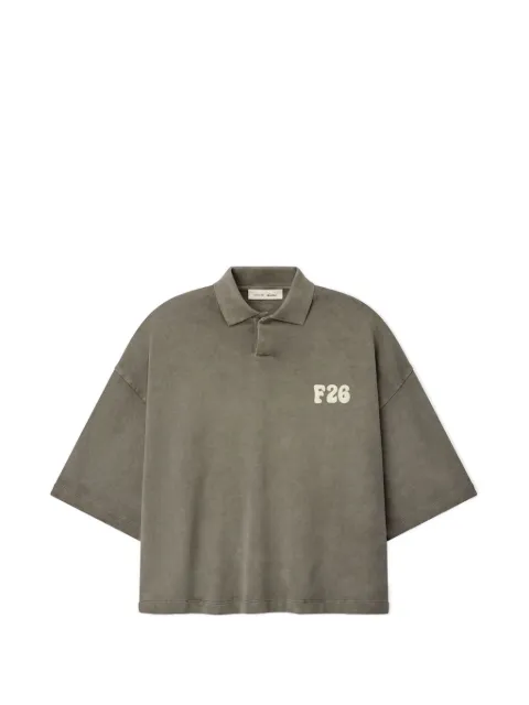 FEAR OF GOD ESSENTIALS cropped polo shirt