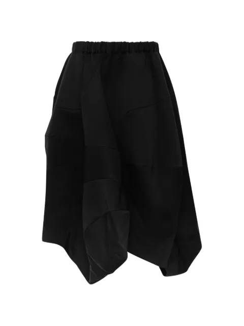 Comme Des Garçons folded balloon midi skirt